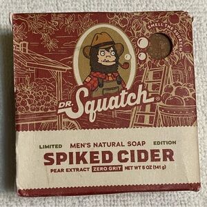 Dr. Squatch Limited edition Spiked Cider Men's Natural Soap